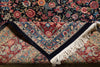 Load image into Gallery viewer, 9.1 x 12.6 Fine Handmade Rug Black Colorfull Floral #PIX-14343