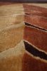 Load image into Gallery viewer, 8.0 x 10 Modern Handmade Wool Rug Black Burgundy #F-4080
