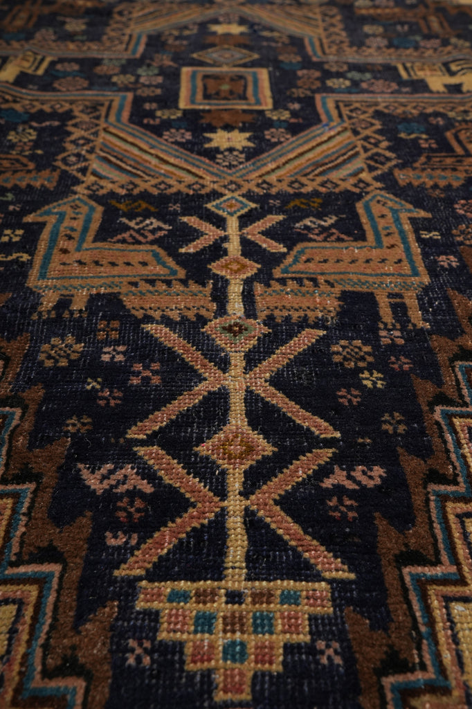 4 x 7 Detailed Animal Motif Tribal Rug Lovely One Of a Kind #F-3251