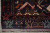 Load image into Gallery viewer, 3.9 x 7 Dark Animal Motif Village Tribal Rug #F-3240