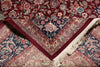Load image into Gallery viewer, 9 x 12 Fine Quality Wool and Silk Carpet Rich Burgundy #PIX-3171