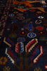 Load image into Gallery viewer, 3.9 x 7 Dark Animal Motif Village Tribal Rug #F-3240