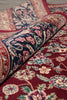 Load image into Gallery viewer, 9 x 12 Fine Quality Wool and Silk Carpet Rich Burgundy #PIX-3171