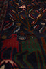 Load image into Gallery viewer, 3.9 x 7 Dark Animal Motif Village Tribal Rug #F-3240