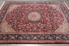 Load image into Gallery viewer, 9 x 12 Fine Quality Wool and Silk Carpet Rich Burgundy #PIX-3171