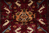 Load image into Gallery viewer, 4.4 x 6.7 Afghan Tribal Animal Motif Rug #F-3257