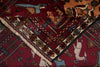 Load image into Gallery viewer, 4.4 x 6.7 Afghan Tribal Animal Motif Rug #F-3257
