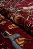 Load image into Gallery viewer, 4.4 x 6.7 Afghan Tribal Animal Motif Rug #F-3257