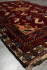 Load image into Gallery viewer, 4.4 x 6.7 Afghan Tribal Animal Motif Rug #F-3257