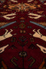 Load image into Gallery viewer, 4.4 x 6.7 Afghan Tribal Animal Motif Rug #F-3257