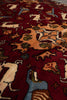 Load image into Gallery viewer, 4.4 x 6.7 Afghan Tribal Animal Motif Rug #F-3257