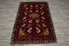 Load image into Gallery viewer, 4.4 x 6.7 Afghan Tribal Animal Motif Rug #F-3257