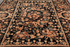 Load image into Gallery viewer, 9 x 12 New Handmade Quality Rug Black French #PIX-15222