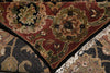 Load image into Gallery viewer, 4.0 x 10.0 Wide Runner Handmade Jaipur Carpet Black #F-4082