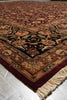 Load image into Gallery viewer, 9 x 12 High Quality Wool Handmade Rug Burgundy #PIX-10226