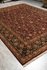 Load image into Gallery viewer, 9 x 12 High Quality Wool Handmade Rug Burgundy #PIX-10226
