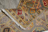 Load image into Gallery viewer, 2.7 x 6.7' Feet Runner Kazak Gray Green #F-3264