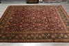 Load image into Gallery viewer, 9 x 12 High Quality Wool Handmade Rug Burgundy #PIX-10226