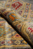 Load image into Gallery viewer, 2.7 x 6.7' Feet Runner Kazak Gray Green #F-3264