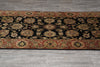 Load image into Gallery viewer, 4.0 x 10.0 Wide Runner Handmade Jaipur Carpet Black #F-4082