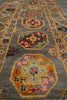 Load image into Gallery viewer, 2.7 x 6.7' Feet Runner Kazak Gray Green #F-3264