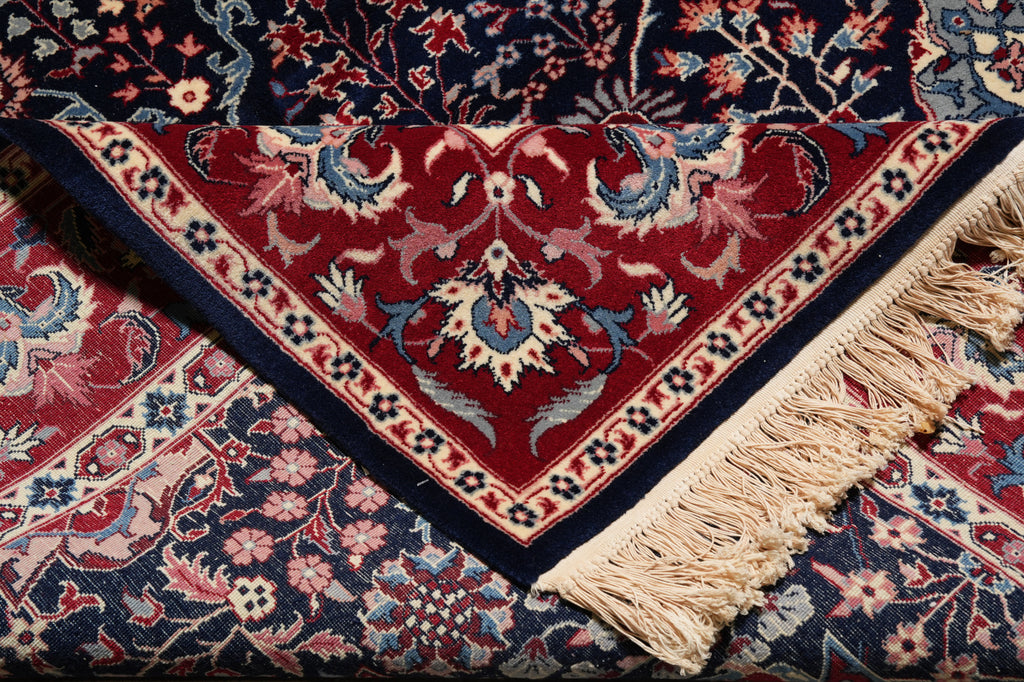 8.6 x 11.6 New Handmade Quality Rug Midnight Blue #PIX-13904