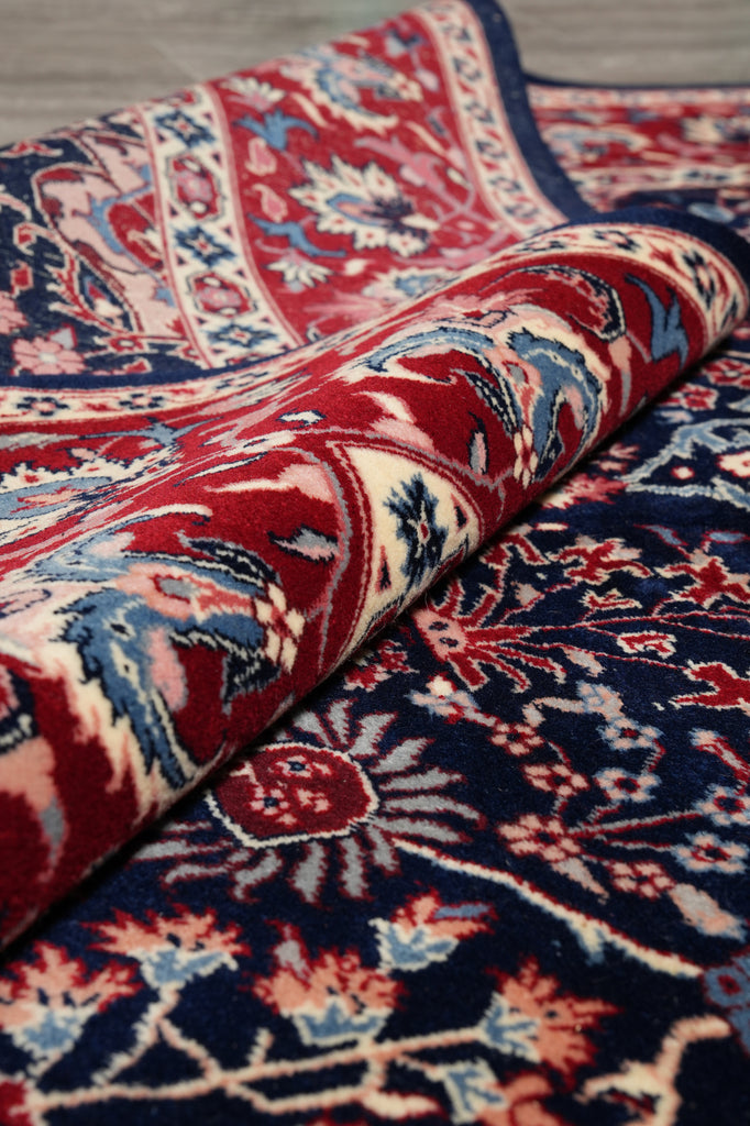 8.6 x 11.6 New Handmade Quality Rug Midnight Blue #PIX-13904