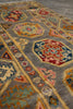 Load image into Gallery viewer, 2.7 x 6.7' Feet Runner Kazak Gray Green #F-3264