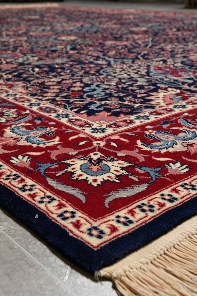 8.6 x 11.6 New Handmade Quality Rug Midnight Blue #PIX-13904