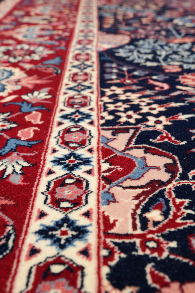 8.6 x 11.6 New Handmade Quality Rug Midnight Blue #PIX-13904