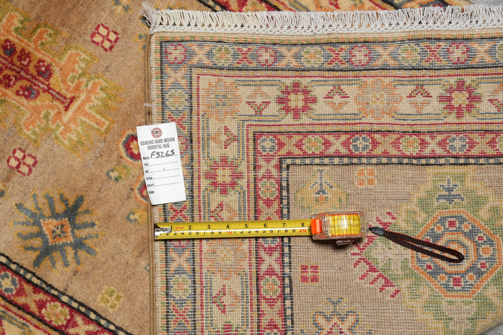 2.9 x 10 Feet Kazak Runner Warm Wool Handmade #F-3265