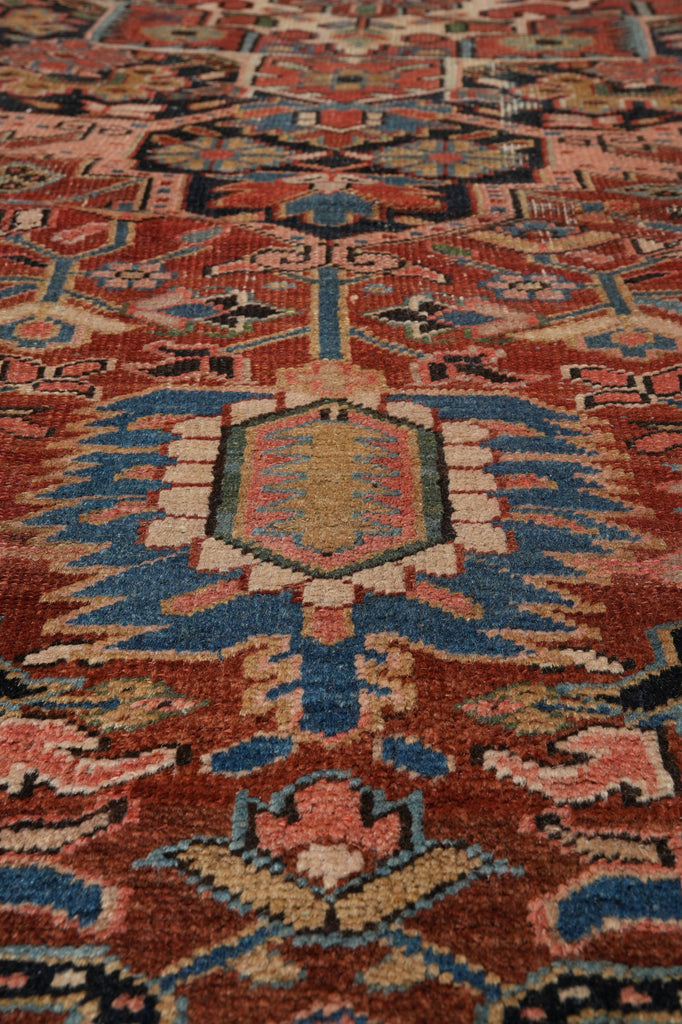 9.8 x 13 Hand-Knotted ANTIQUE Persian Ferahan Sarouk Rug #PIX-25747