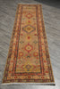Load image into Gallery viewer, 2.9 x 10 Feet Kazak Runner Warm Wool Handmade #F-3265