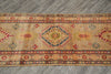 Load image into Gallery viewer, 2.9 x 10 Feet Kazak Runner Warm Wool Handmade #F-3265