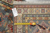 Load image into Gallery viewer, 2.8 x 9. 1 0 Feet Runner Kazak Wool Handmade Slate Gray Blue #F-3263