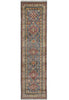 Load image into Gallery viewer, 2.8 x 9. 1 0 Feet Runner Kazak Wool Handmade Slate Gray Blue #F-3263