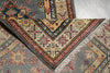 Load image into Gallery viewer, 2.8 x 9. 1 0 Feet Runner Kazak Wool Handmade Slate Gray Blue #F-3263