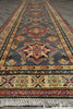 Load image into Gallery viewer, 2.8 x 9. 1 0 Feet Runner Kazak Wool Handmade Slate Gray Blue #F-3263