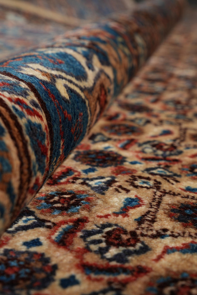 9.5 x 12.8 Persian Birjand Rug 1970's #F-4084