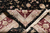 Load image into Gallery viewer, 8.9 x 12.3 Fancy Handmade Wool and Silk Elegant Rug Black #PIX-3184