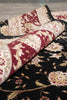 Load image into Gallery viewer, 8.9 x 12.3 Fancy Handmade Wool and Silk Elegant Rug Black #PIX-3184