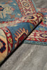 Load image into Gallery viewer, 2.2 x 6. 7 Feet Short Kazak Runner Afghanistan Wool Turquoises Blue #F-3272