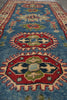 Load image into Gallery viewer, 2.2 x 6. 7 Feet Short Kazak Runner Afghanistan Wool Turquoises Blue #F-3272