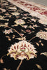 Load image into Gallery viewer, 8.9 x 12.3 Fancy Handmade Wool and Silk Elegant Rug Black #PIX-3184