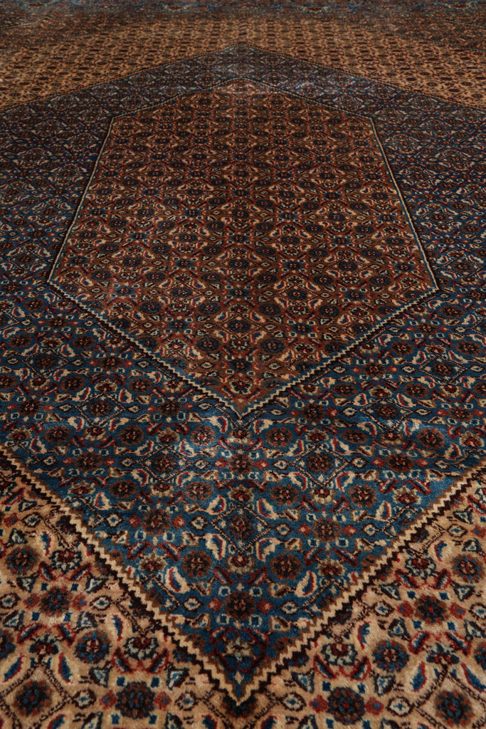 9.5 x 12.8 Persian Birjand Rug 1970's #F-4084