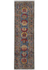 Load image into Gallery viewer, 2.10 x 9. 10 Feet Afghan Kazak Runner Blue #F-3269