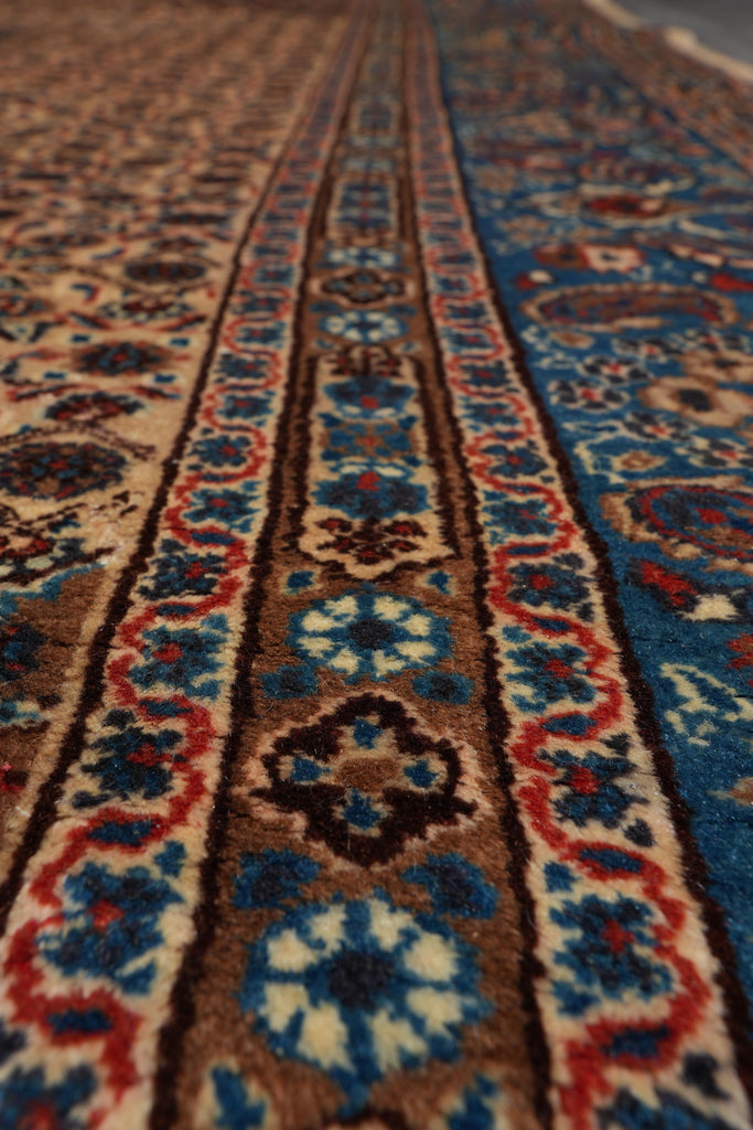 9.5 x 12.8 Persian Birjand Rug 1970's #F-4084