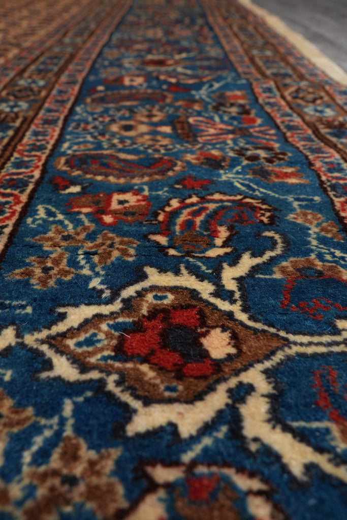 9.5 x 12.8 Persian Birjand Rug 1970's #F-4084