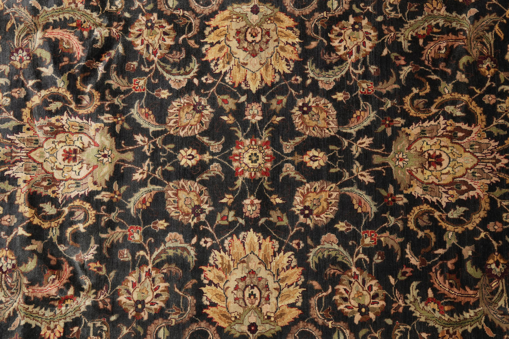 9 x 12 Jaipur Handmade Rug Black Gold #PIX-5503