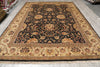 Load image into Gallery viewer, 9 x 12 Jaipur Handmade Rug Black Gold #PIX-5503